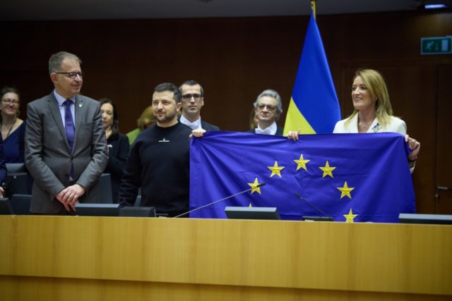 Владимир Зеленский посетил Лондон, Париж, Брюссель