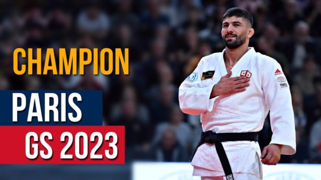 Лаша Шавдатуашвили завоевал золото на турнире Большого шлема в Париже