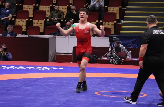 Грузинский борец Диего Чхиквадзе второй раз подряд стал чемпионом Европы