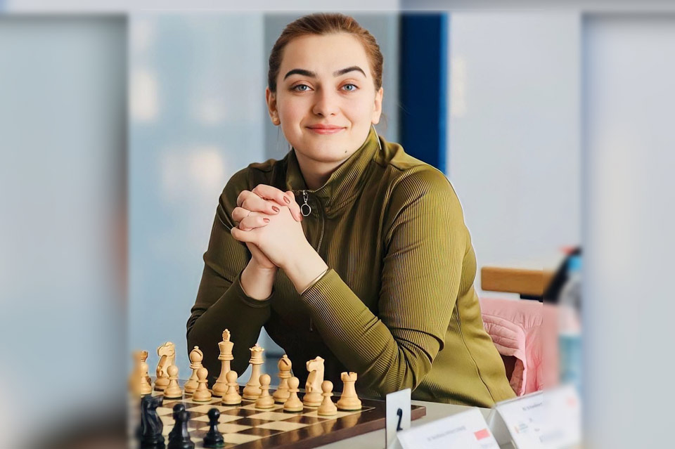 Грузинская шахматистка Мери Арабидзе стала чемпионкой Европы