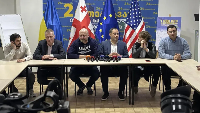 Грузинская оппозиция подвела итоги своего визита в Брюссель и Страсбург