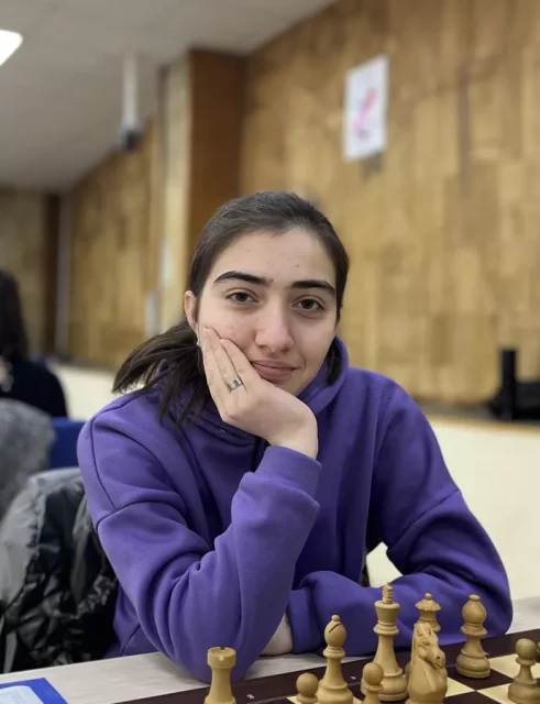 Анастасия Киртадзе стала чемпионкой мира по шахматам среди девушек до 15 лет