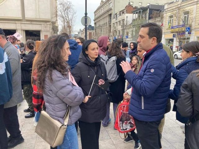 Омбудсмен Грузии посетил женский марш