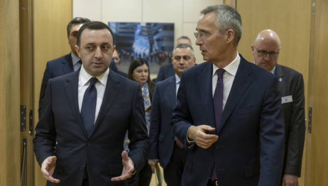 Ираклий Гарибашвили посетил с рабочим визитом Брюссель