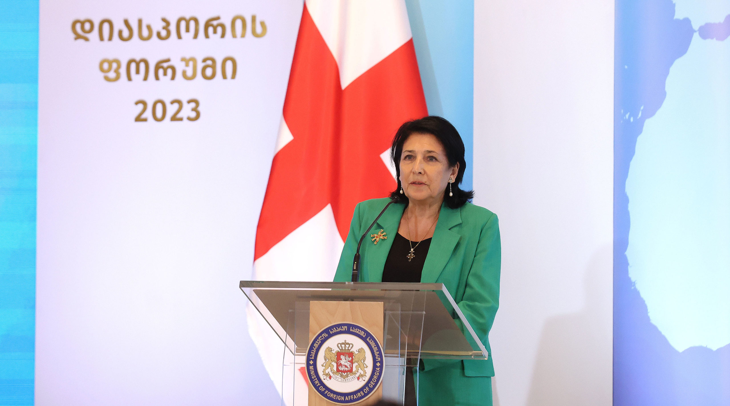 Саломе Зурабишвили: все грузины по происхождению имеют право на получение гражданства страны