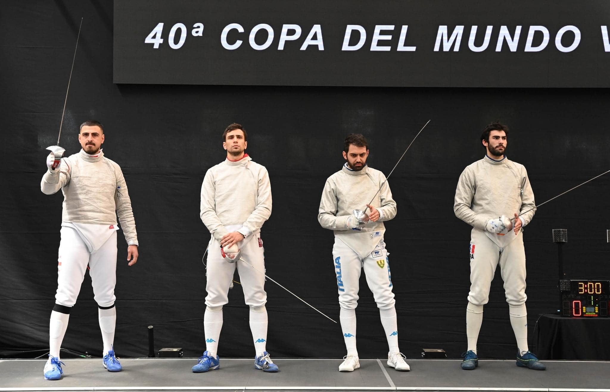 Сандро Базадзе стал обладателем золота на Кубке мира по фехтованию в Мадриде