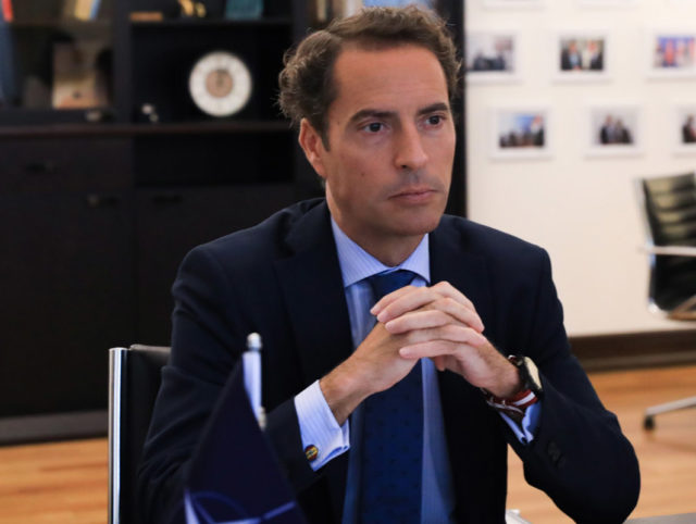 Хавьер Коломина c однодневным визитом посетил Грузию