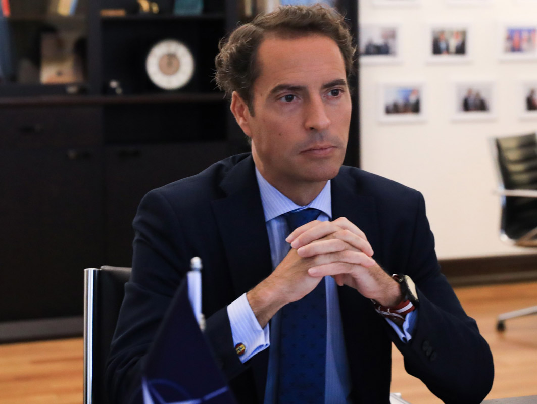 Хавьер Коломина c однодневным визитом посетил Грузию