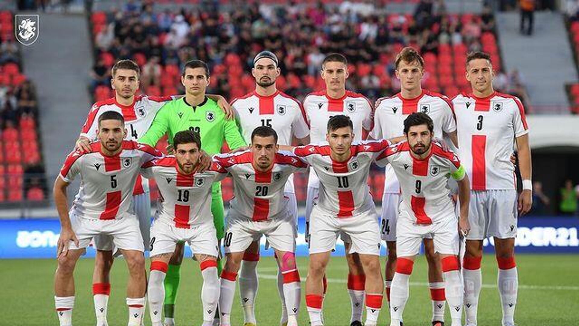 Молодёжная сборная Грузии возглавила свою группу на чемпионате Европы