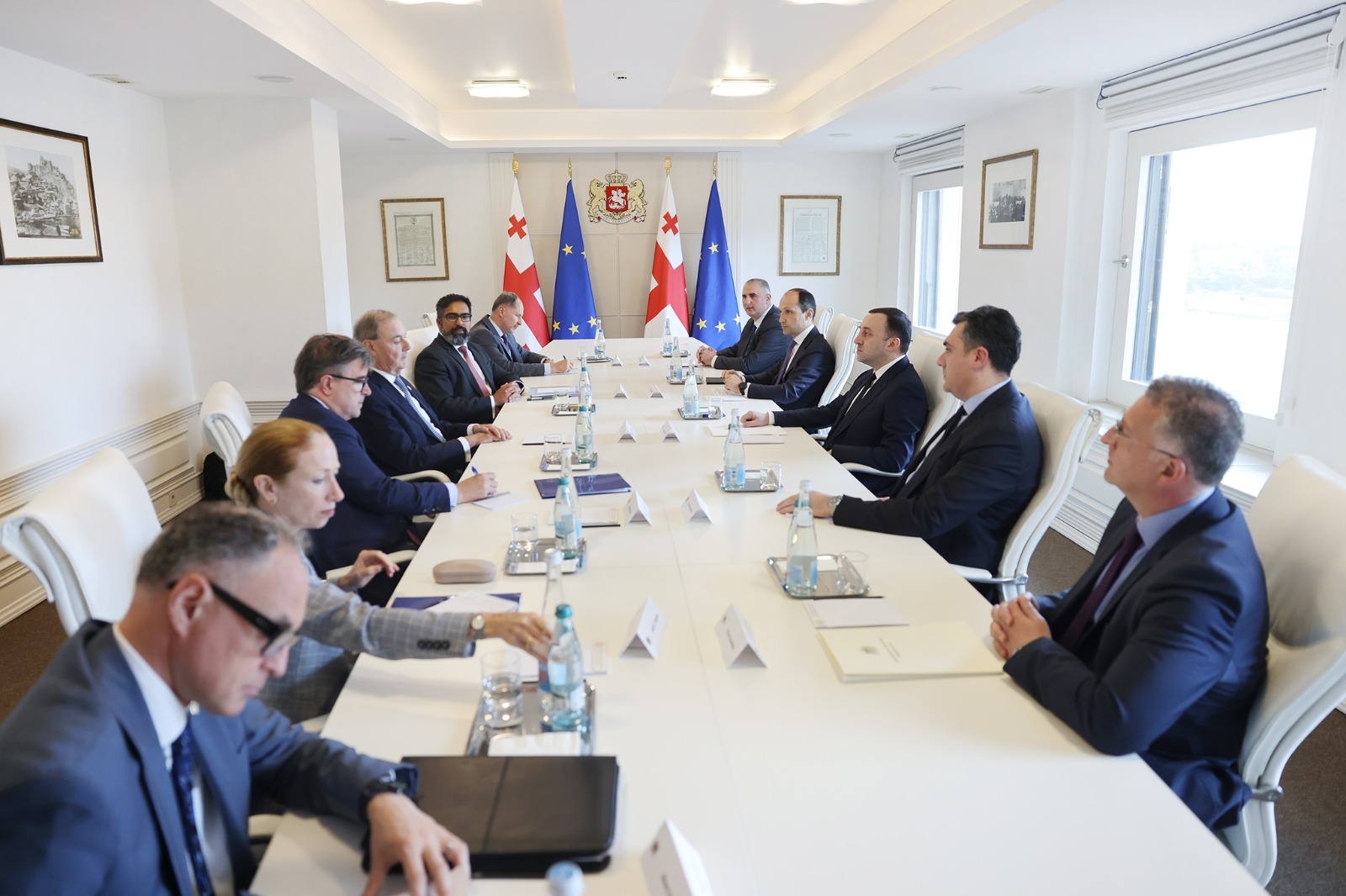 Координаторы по санкциям ЕС, США и Великобритании с рабочим визитом посетили Тбилиси