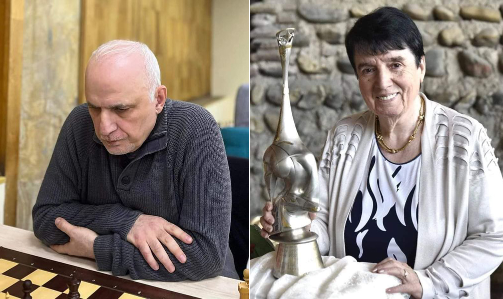 Зураб Стуруа и Нона Гаприндашвили успешно выступили на чемпионате Европы среди сеньоров