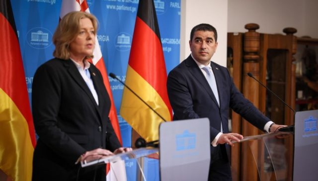 Президент Бундестага призывала Грузию продолжить проведение реформ