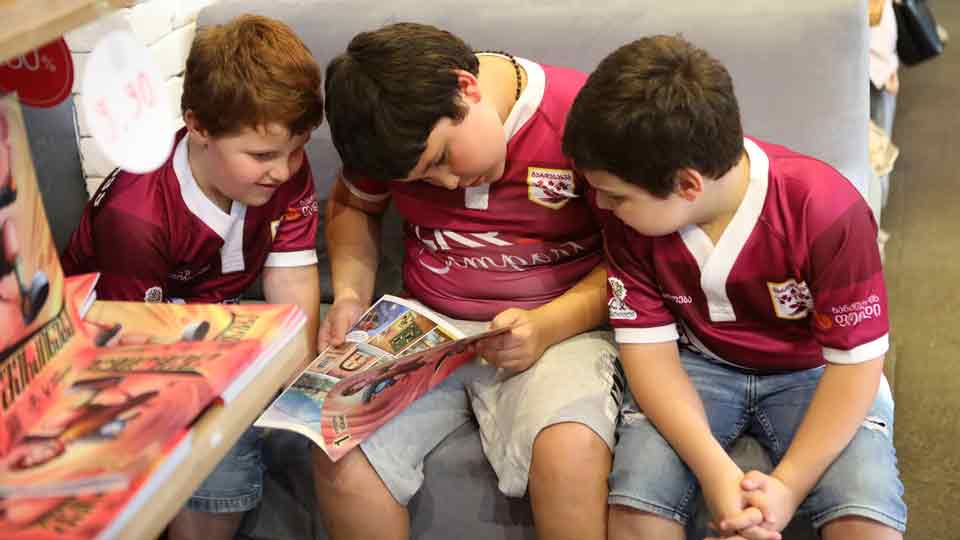 Первый комикс о регби – "Шеркинеба" издан в Грузии