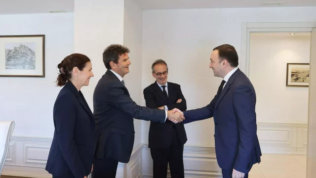 Премьер-министру Грузии представлен новый региональный директор Европейского банка реконструкции и развития на Кавказе