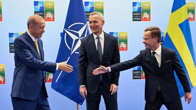 Эрдоган согласился поддержать заявку Швеции на вступление в НАТО
