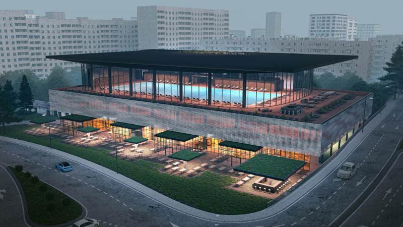 В Сабуртало у старого ипподрома за два года построят теннисные корты и бассейн