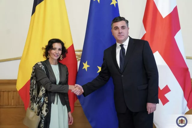 Визит министра иностранных дел Бельгии в Грузию