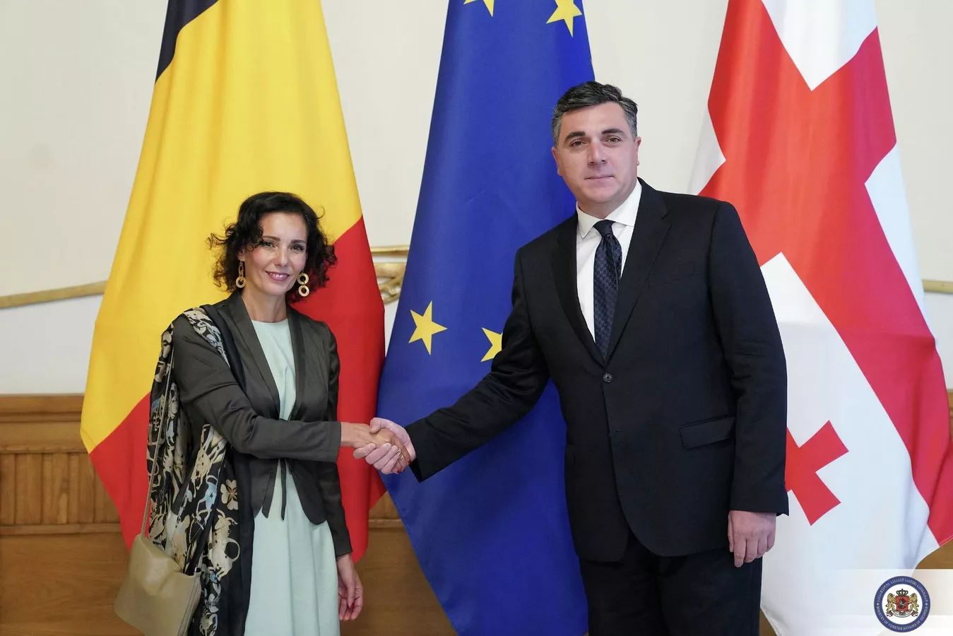 Визит министра иностранных дел Бельгии в Грузию