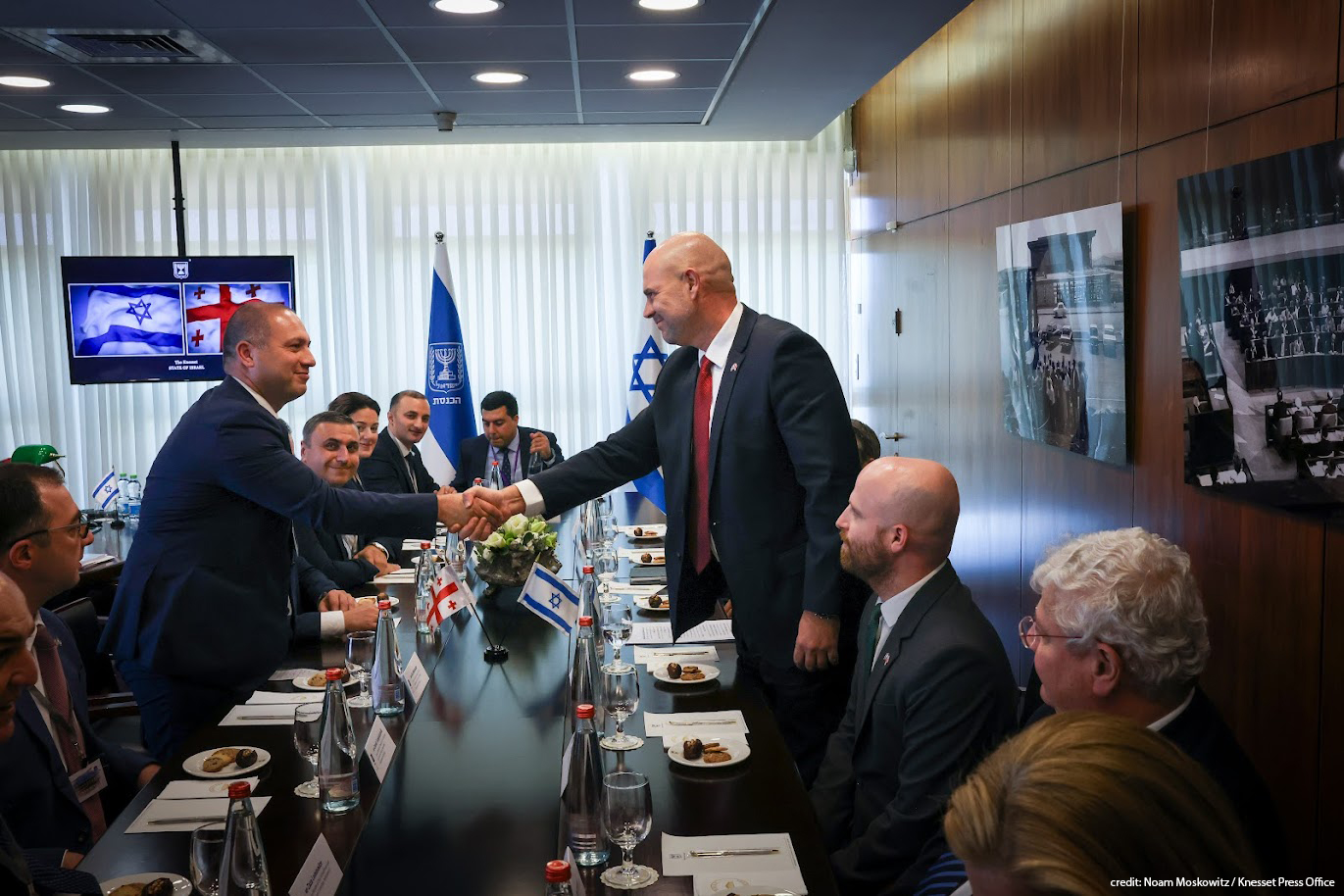 Парламентская делегация Грузии с официальным визитом посетила Израиль