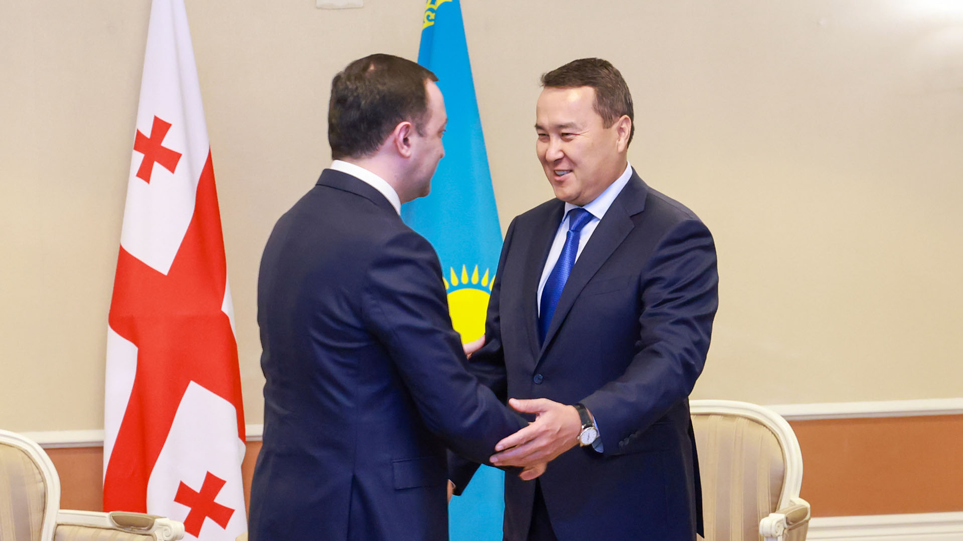 Визит Ираклия Гарибашвили в Казахстан