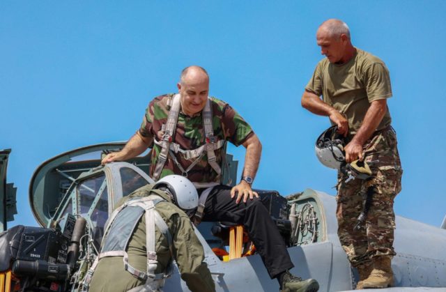 Парк военной авиации Грузии пополнился еще одним модернизированным штурмовиком Су-2