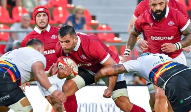 Сборная Грузии по регби обыграла Румынию перед началом чемпионата мира со счетом 56:6