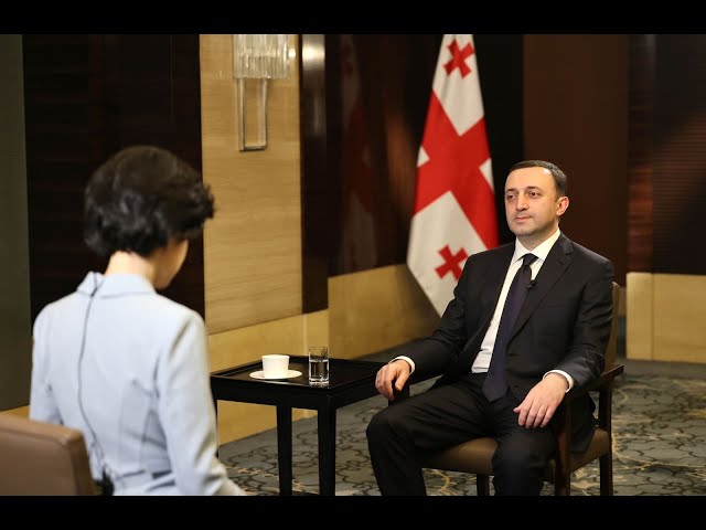 Интервью Гарибашвили китайскому государственному телеканалу CCTV