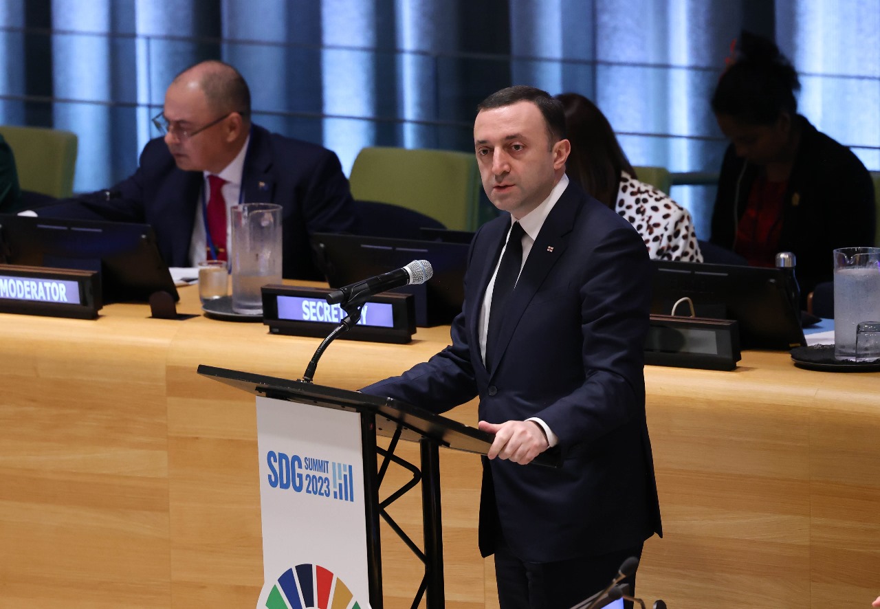 Визит Гарибашвили в Нью-Йорк