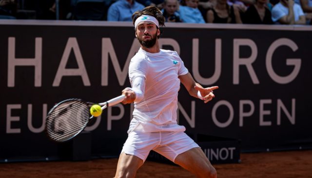 Николоз Басилашвили выбыл из турнира Hamburg Challenger