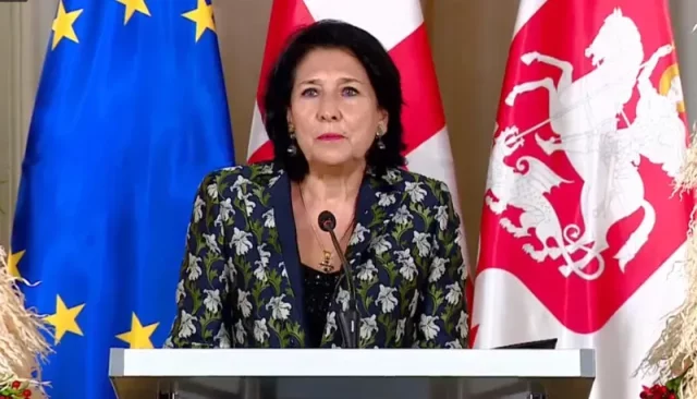 Саломе Зурабишвили завершила кампанию «Наш голос - Европе»