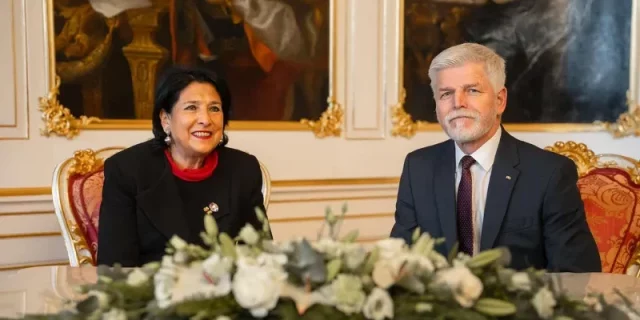 Саломе Зурабишвили встретилась с президентом Чехии