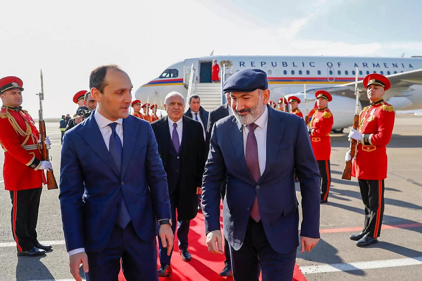 Никол Пашинян посетил Тбилиси с однодневным рабочим визитом