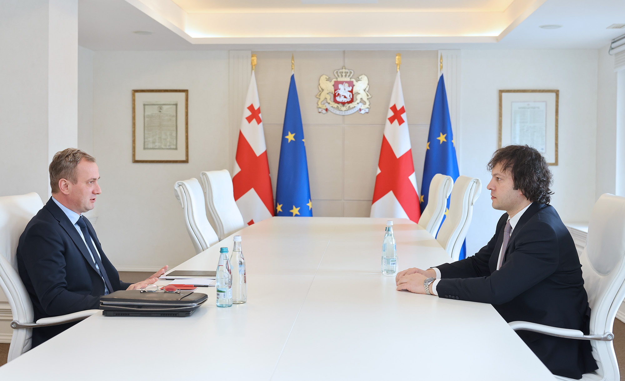 Кобахидзе встретился с главой Службы разведки Грузии