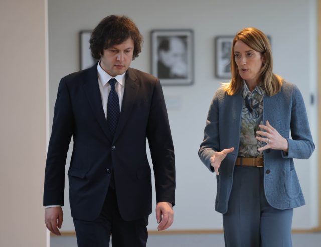 Премьер Грузии встретился с председателем Европарламента