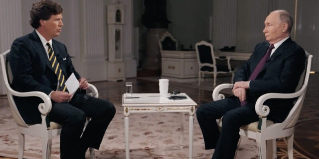 с президентом России Владимиром Путиным.