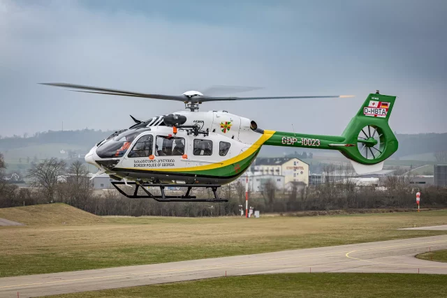 МВД Грузии получила первый спасательный вертолет Airbus Helicopters
