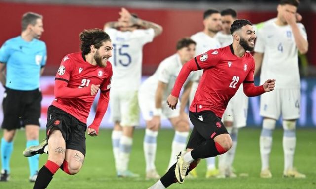 Сборная Грузии по футболу вышла в финальную часть Евро-2024