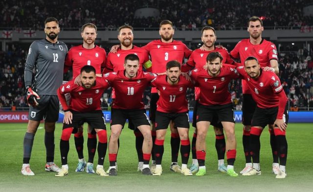 Футболисты сборной Грузии представлены к Ордену чести