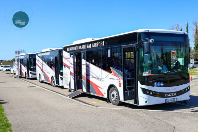 Для пассажиров Кутаисского аэропорта запустили автобусную линию
