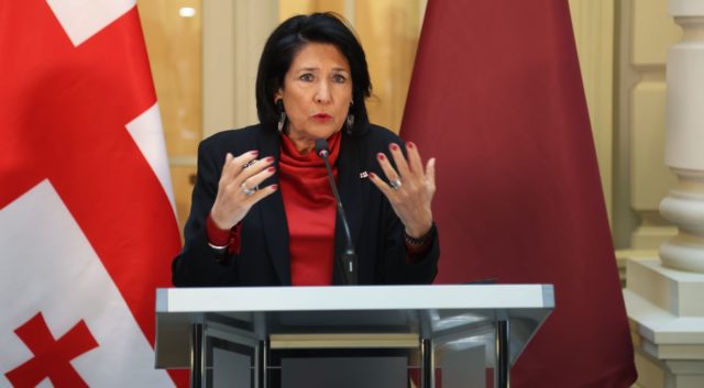 Зурабишвили раскритиковала поправки в «Кодекс об административных правонарушениях»