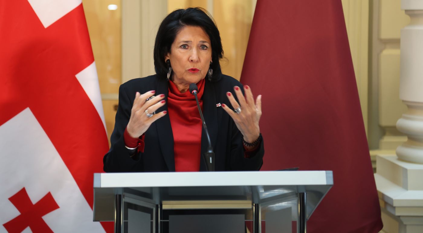 Зурабишвили раскритиковала поправки в «Кодекс об административных правонарушениях»