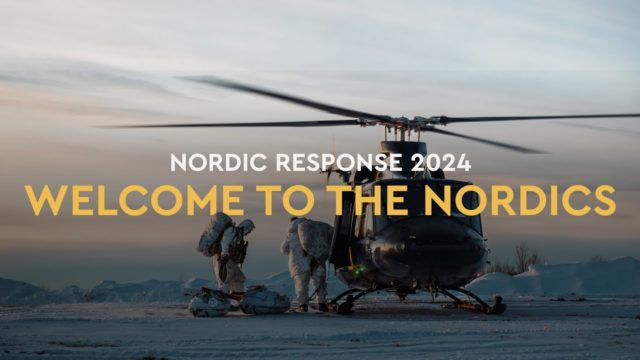 НАТО начала учения Nordic Response 2024