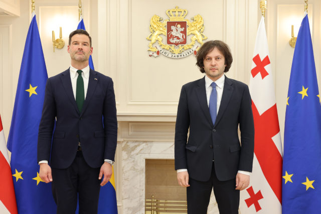 Ираклий Кобахидзе встретился с Йоханом Форсселлем