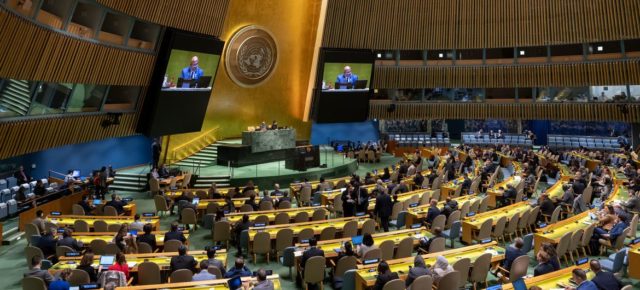 Генассамблея ООН приняла резолюцию о вынужденных переселенцах из Абхазии и Южной Осетии