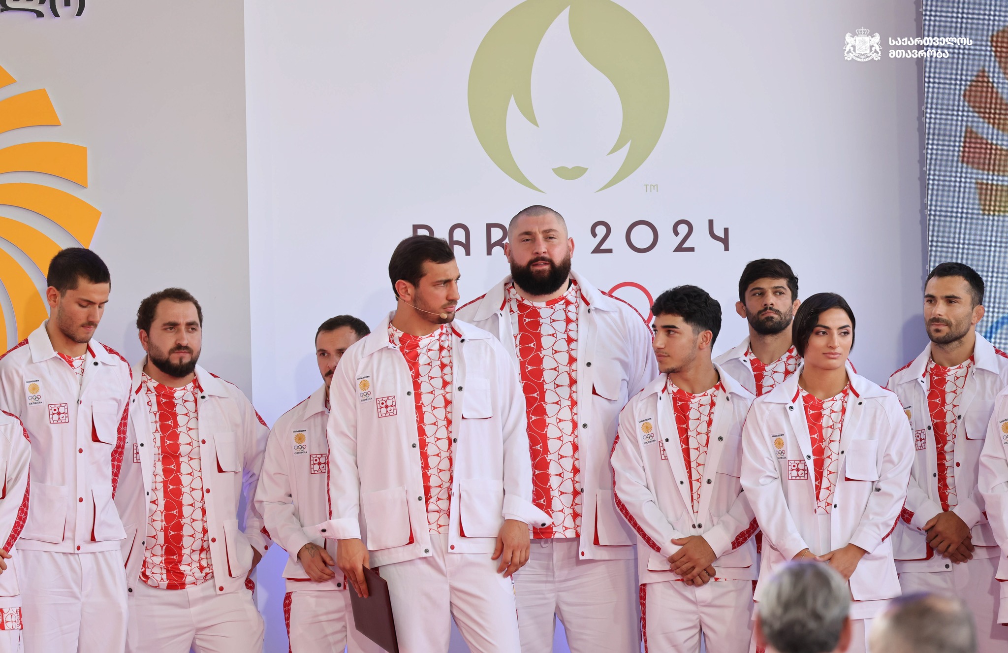 Олимпийская сборная Грузии принесла олимпийскую клятву