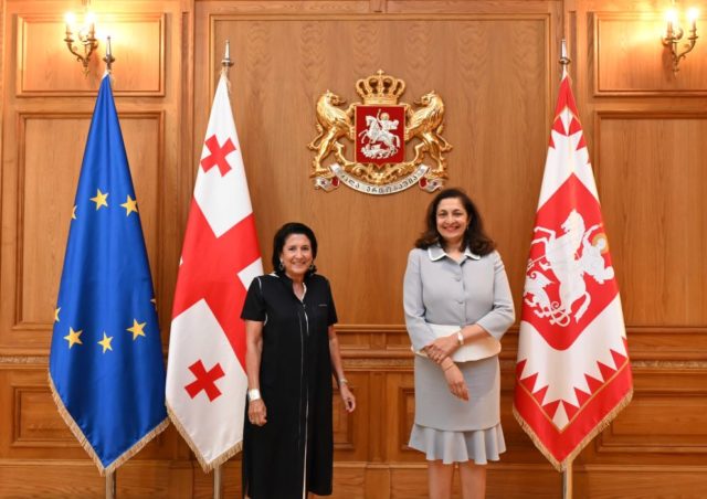 Саломе Зурабишвили встретилась с заместителем Госсекретаря США