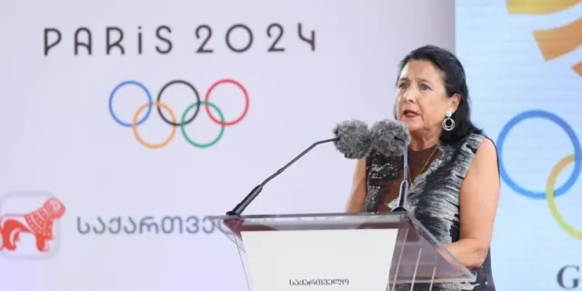 Президент Грузии примет участие в церемонии открытия летних Олимпийских игр