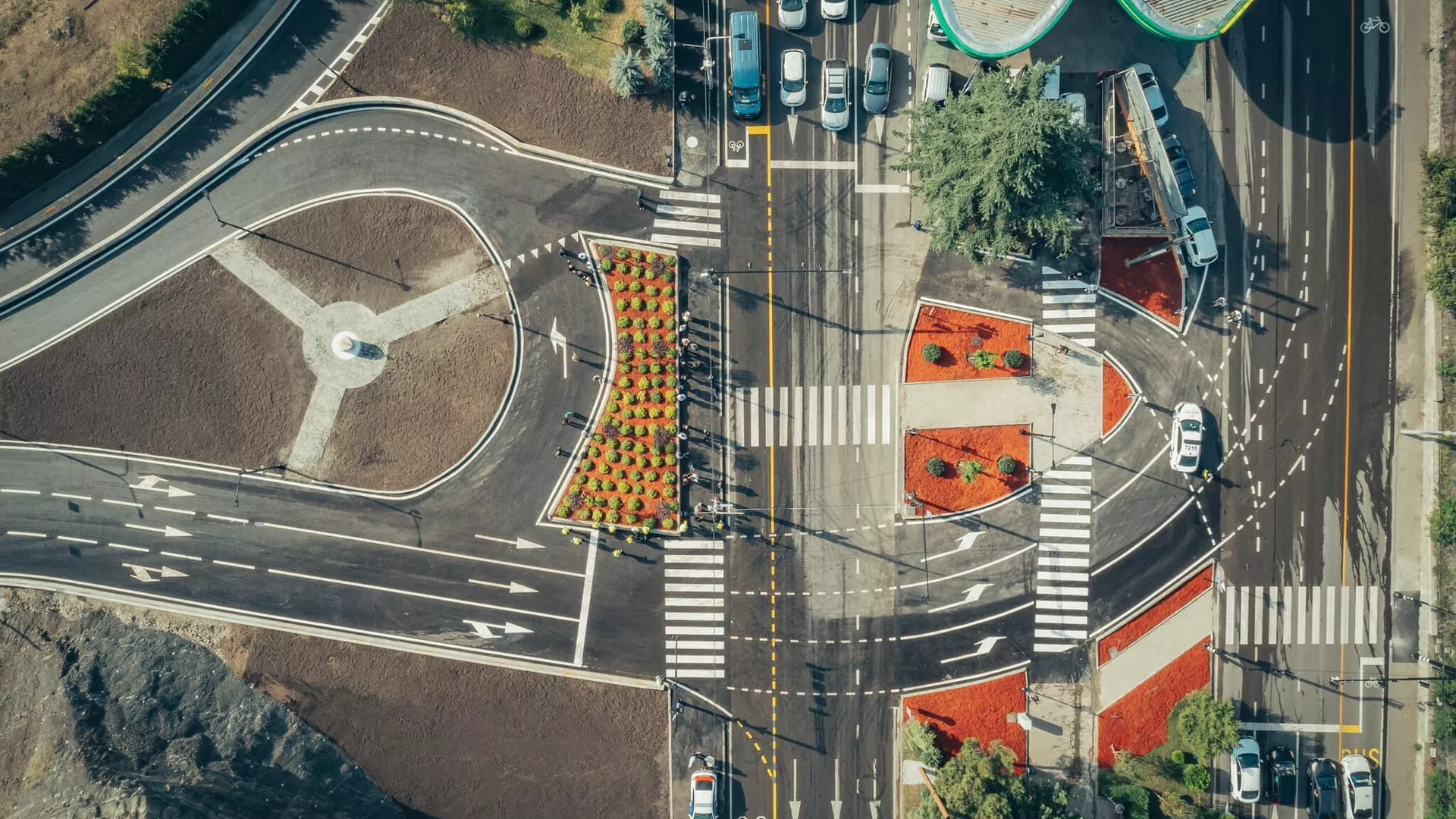 Завершилось строительство нового транспортного узла в центре Тбилиси