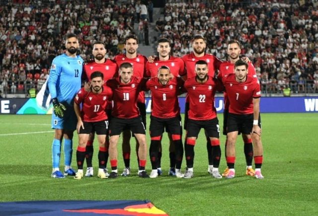 Грузия выиграла у Чехии со счетом 4:1 в первом матче Лиги наций УЕФА