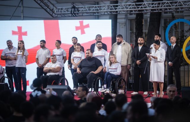 Президент Грузии наградила Орденами Чести чемпионов и призеров олимпийских игр в Париже